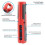 Portable Multi-Functional Wire Stripper Pliers with Ergonomic Handle, Slip-Resistant & Built-in Spring 8