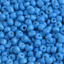 Glass Spacer Beads Lake Blue 3mm 500pcs