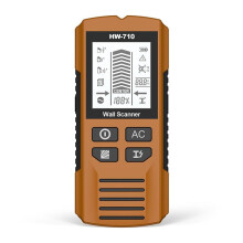 5-in-1 Handheld Metal & Wall Detector with HD LCD, Audio Alarm, High-Sensitivity Sensor – Compatible with Stud Finding, Home Improvement, Carpentry,