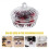 Multipurpose Candy Storage Clear Sugar Bowl with Lid Transparent 1Set 8