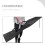 Portable Paddle Pouch Oar Bag Kayak Waterproof Storage Black 6