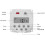 Mini programmable timer switch, 1 second to 168 hours, 2