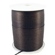 880yds/Roll 3mm Double Face Satin Ribbons Reel Gift Wrapping Wedding Craft 1/8"-Brown