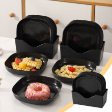 Impregnable Dinner Plates, Plates W 5.7Inch X L 5.7Inch, Dishwasher Microwave Safe Plastic Plates Reusable Lightweight Plates For Kitchen Or Camping