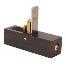 Compact Ebony Wood Planer with HSS Blade – Pocket‑Size Hand Tool for Smooth Trimming, Chamfering & Edge Finishing