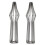Stainless Steel Grilling Rack 2Pcs Vertical Chicken Roaster Rack for Cooking Tools 5