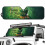 Car Windshield Sun Shade for 1997-2017 Jeep Wrangler 2