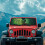 Car Windshield Sun Shade for 1997-2017 Jeep Wrangler 3