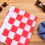 Ensemble de drapeaux à damier de course, drapeau à damier rouge en polyester résistant aux intempéries, 1 pièce 4