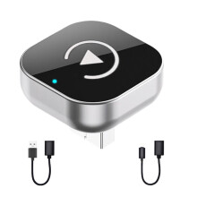 Conversor USB sem fio para tela de carro, para chamadas e navegação.
