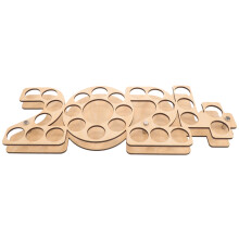 Présentoir Bois Khaki Pour De Golf Installation Rapide