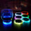 Luce LED per auto, 7 colori, ricarica USB, sottobicchiere impermeabile 1