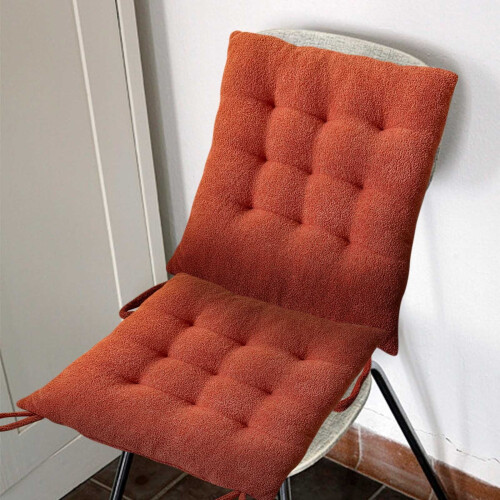Yangmei Velvet Soft Friendly Σαλόνι Καναπές Τραπεζαρία Καρέκλα Μαξιλάρι Καθίσματος για 1