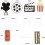 FRCOLOR Movie-Themed Cake Toppers 36pcs 2