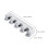 Organizer for Cleaning Supplies 1Pcs Grey Plastic 33x8x6cm 2