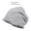 EMF Hat Cotton Beanie Slouch One Size Light Gray 2