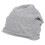 EMF Hat Cotton Beanie Slouch One Size Light Gray 3