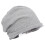 EMF Hat Cotton Beanie Slouch One Size Light Gray 1