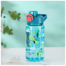 600ml Leakproof Water Bottles With Straw Sport Bottle Drinks Water Cup for Kids