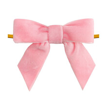 Mini laços de Natal de veludo, 8 cm (3,15"), 1 unidade, para árvore, guirlanda, embrulho de presentes, festa, casamento e decoração de Natal.