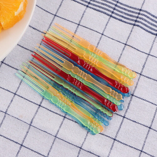 Cupcake Forks PP Material 80Pcs 3.9 x 0.2 x 0. 1