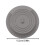 Silicone Sink Stopper Black 2 pcs 15.2 cm 2