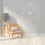 1 Set Wall Clock For Living Room Decor Silver Color With Diy Feature 2
