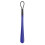 Blue Plastic Shoe Horn Tool Long Handle Ergonomic Design for Shoes Use 1