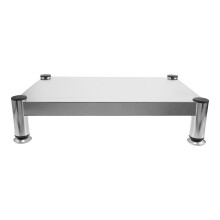 Soporte antideslizante de acero inoxidable, accesorio de cocina minimalista para el hogar, 40,00 x 30,00 x 10,00 cm, 1 unidad.