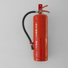 Fire Extinguisher Wall Mount Bracket Iron Red 20 lb