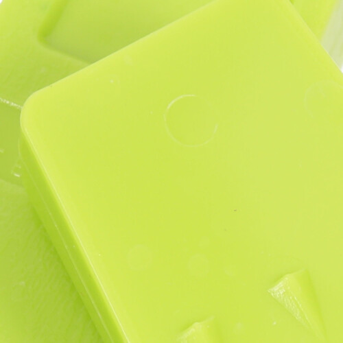 2Pcs Tree Felling Wedge for Professionals Green Plastic Logging Tool 14x6.8cm 2
