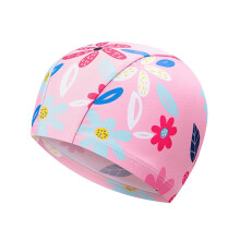 Kids Swim Cap – Soft Stretchable, Quick-Dry, Watermelon Red, One Size Fits Most, Compatible with Pool & Beach