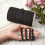 100yd/Roll Black 8mm Flat Elastic Cords Stretch Craft String DIY Jewelry Thread 3