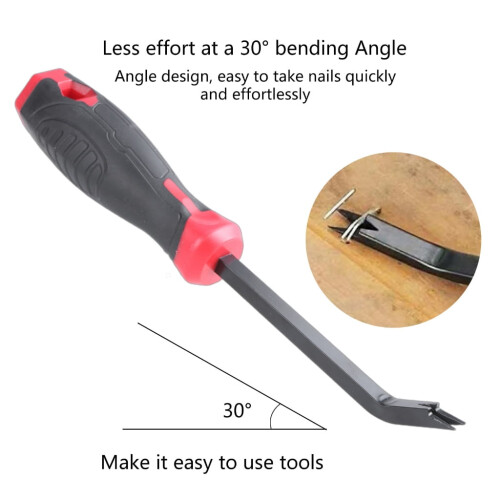 Staple Lifter V-Shaped Screwdriver Puller for Auto and 2