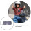 Motorcycle Front Universal Windshield Windscreen Wind Deflector Fairing Front Fly Screen With Mounting Bracket For Motorbikes Black 3