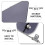 Motorcycle Front Universal Windshield Windscreen Wind Deflector Fairing Front Fly Screen With Mounting Bracket For Motorbikes Black 7