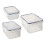 Stackable Airtight Storage Containers – 6-Piece Set 1