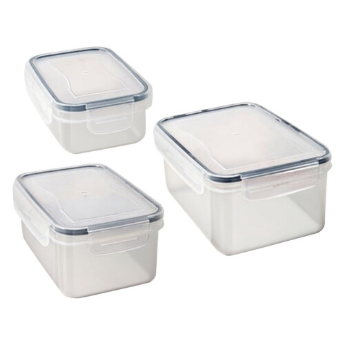 Stackable Airtight Storage Containers – 6-Piece Set