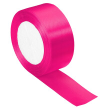 25 Yards 1.5" Satin Ribbon Rolls for Crafts, Hair Bows, Gift Wrapping, Wedding & Party Decor – DIY Silk Embellish Ribbon