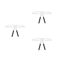 3Pièces Kit Pochoirs Sourcils Multicolores Outil Précis Pour Débutants