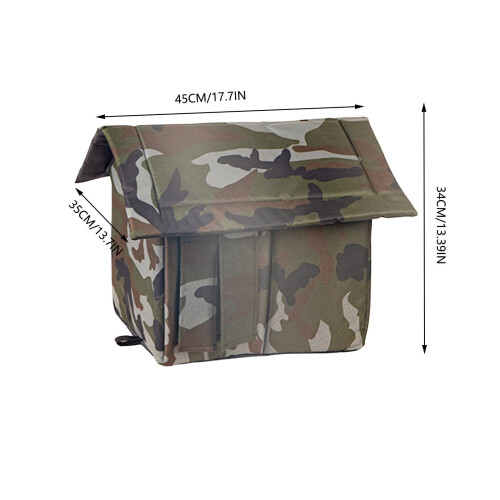 Foldable Waterproof Outdoor Pet House Camo 1
