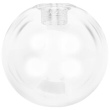 Abat-jour rond blanc en acrylique blanc Topbathy pour applique murale (1 pièce)