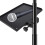 Metal Music Stand Clamp on Rack Tray for Microphone Stand Practical Design Rectangular 1Pcs 6