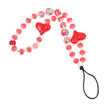 4Pièces Téléphone Perles Colorées Wristband Multi-Usage