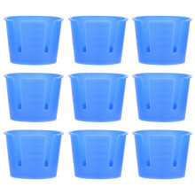 100St Blauwe Mengkommen Gemakkelijk Schoon Te Maken