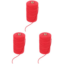 3 Stuks Kleurrijk Katoenen Touw Voor Handgebreide Creaties