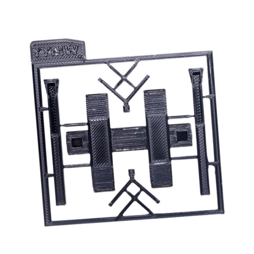 1: 64Scale Μοντέλο Ανύψωσης Δύο Στύλων DIY Diecast Έκθεση Αυτοκινήτου Προσομοίωση 2