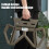 Foldable Stool, Portable Stool, Folding Camping Stool, Outdoor Step Stool, Plastic Stool with Handle for Kitchen, Bathroom, Living Room 3