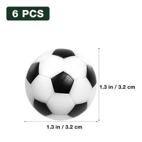 stk. bordfodboldlegetøj mini fodboldbolde bordfodbold stress barn 1