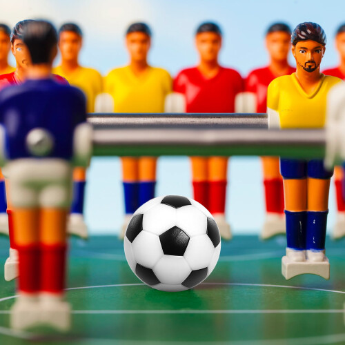 stk. bordfodboldlegetøj mini fodboldbolde bordfodbold stress barn 2